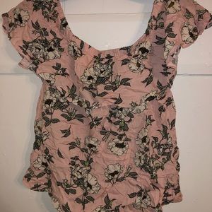 A floral medium size blouse